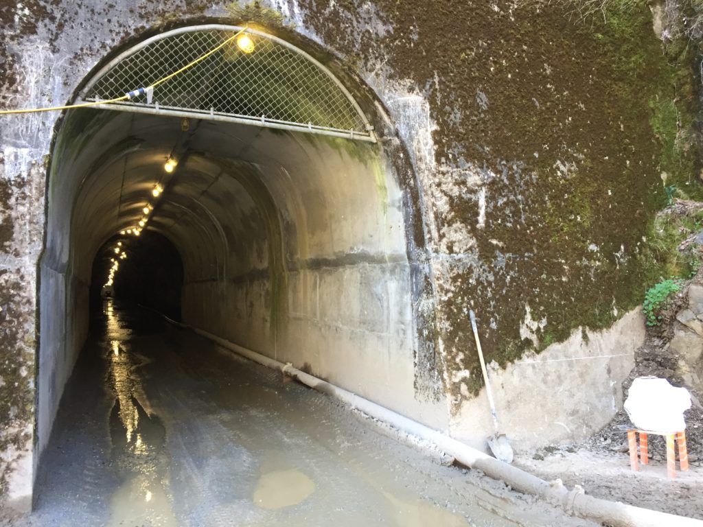 White Rock Tunnel Repair